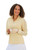 Women's Sheer Long Sleeve Golf Shirt - Butterscotch image 1