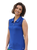 Women's Sheer Sleeveless Golf Shirt Cobalt Blue image 1