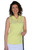 Women's Sheer Sleeveless Golf Shirt - Daffodil image 1