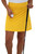 Women's Kick Pleat Golf Skort - Marigold image 1