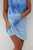 Women's Kick Pleat Golf Skort - Sky image 2