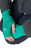 Women's Merino Wool Wrist Warmers - Emerald image 1