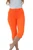 Women's Golf Pedal Pushers - Tangerine image 1