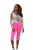 Women's Golf Pedal Pushers - Hot Pink image 1