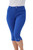 Women's Golf Pedal Pushers - Cobalt image 1