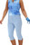 Women's Golf Pedal Pushers - Sky image 1