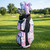 Taboo Fashions Lightweight 14-Way Women’s Golf Cart Bag – Resort Collection (Pink Love Notes)