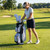 Taboo Fashions Lightweight 14-Way Women’s Golf Cart Bag – Resort Collection (Black Tie Polka Dots) - Lifestyle 3