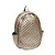 Gold Quilted Tennis Racquet Backpack image 2