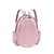Pink Quilted Tennis Racquet Backpack image 4