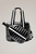 Black Pickleball Detachable Tote Bag image 2