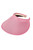 Pink Wide Brim Slide On Visor image 1