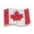 Bonjoc Canada Flag Swarovski Crystal Ball Marker