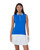 Jaguar Print Collar Sleeveless Polo Shirt image 1