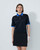 Cropped Black Half Sleeve Polo Shirt image 1