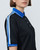 Cropped Black Half Sleeve Polo Shirt image 3