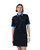 Cropped Black Half Sleeve Polo Shirt image 1