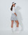 Golf Plaid Black White Skort image 2