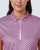 Printed Pop Geo Cap Sleeve Polo Shirt image 3