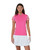 Edge Cap Sleeve Polo Shirt PS26 Radiant Pink image 1
