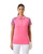 Edge Radiant Pink Cap Sleeve Polo Shirt image 1