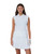 Frill White Sleeveless Polo Shirt image 1