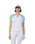 Breezy Blue V-Neck Cap Sleeve T-Shirt image 1