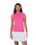Edge Cap Sleeve Polo Shirt PS26 Radiant Pink image 1