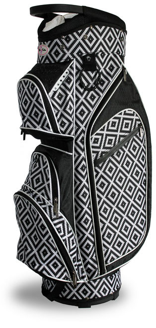 Taboo Fashions Monaco Classic Chic Black & White Womens Golf Bag