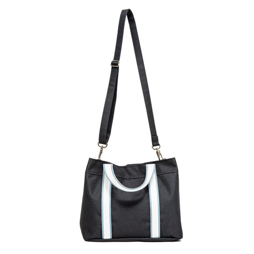 cinda b B Fab Women's Black Capri Tote