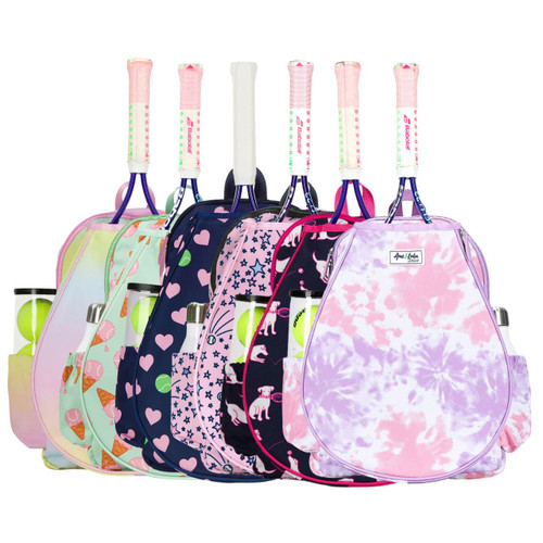 Ame & Lulu Little Love Junior Tennis Backpack (Pink Camo)