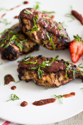 Strawberry Balsamic BBQ Sauce