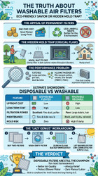 The Truth About Washable Air Filters: Eco-Friendly Savior or Hidden Mold Trap?