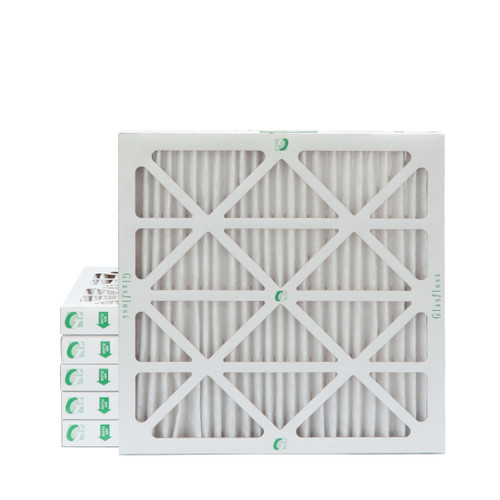 24x24x2 MERV 8 Pleated 2" Inch Air Filters for HVAC Systems. 6 Pack