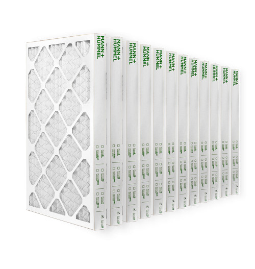 15x20x2 MERV 8 ( FPR 5-6 ) Pleated 2" Inch HVAC Filters for AC and Furnace.  Case of 12