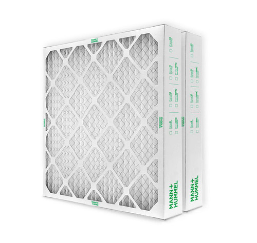 16x20x4 MERV 8 ( FPR 5-6 ) Pleated 4" Inch HVAC Filters for AC and Furnace.  2 Pack.   Exact Size: 15-1/2 x 19-1/2 x 3-3/4