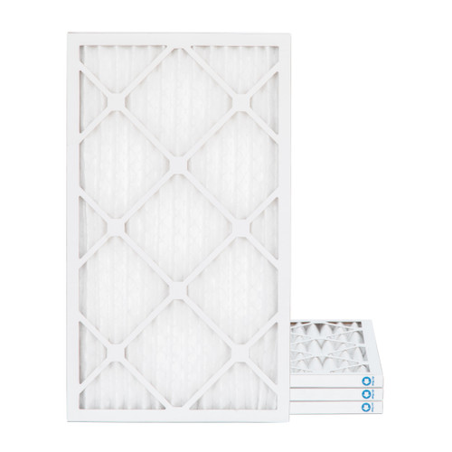 12x25x1 MERV 8 HVAC Pleated Air Filters.    4 Pack