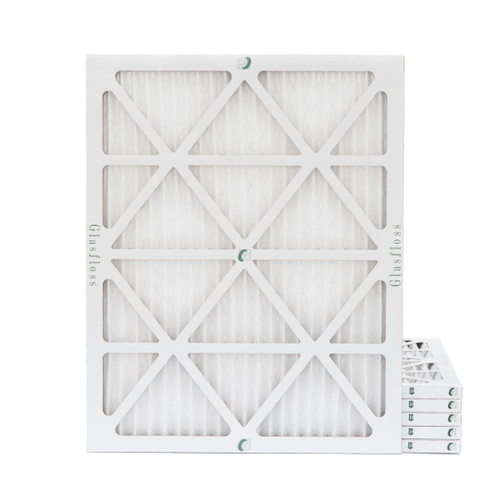 15x20x1 MERV 13 ( FPR 10 ) Pleated Air Filters for HVAC Systems by Glasfloss.  6 Pack