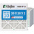 20x20x2 MERV 10 ( FPR 6-7 ) Pleated 2" Inch Air Filters for HVAC Systems by Glasfloss.  Case of 12