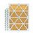 20x25x2 MERV 11 ( FPR 8-9 ) Pleated 2" Inch Air Filters for HVAC Systems by Glasfloss.  Case of 12