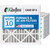 24x24x4 MERV 10 ( FPR 6-7 ) Pleated 4" Inch Air Filters for HVAC Systems by Glasfloss.  Case of 6.   Exact Size: 23-3/8 x 23-3/8 x 3-3/4