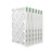 14x20x2 MERV 8 ( FPR 5-6 ) Pleated 2" Inch HVAC Filters for AC and Furnace.  6 Pack