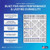 Fortify 16x25x4 MERV 11 Air Cleaner Replacement for Honeywell FC100A1029 Pleated HVAC Filters. (2-Pack)  Actual Size: 19.88 x 24.75 x 4.38 Fortify 16x25x4 MERV 11 Air Cleaner Replacement for Honeywell FC100A1029 Pleated HVAC Filters. (2-Pack)  Actual Size: 19.88 x 24.75 x 4.38