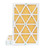 16x30x1 MERV 11 ( FPR 8-9 ) Pleated Air Filters for HVAC Systems by Glasfloss.  Box of 4