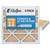 22x22x1 MERV 11 ( FPR 8-9 ) Pleated Air Filters for HVAC Systems by Glasfloss.  Box of 4