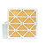 22x22x1 MERV 11 ( FPR 8-9 ) Pleated Air Filters for HVAC Systems by Glasfloss.  Case of 12