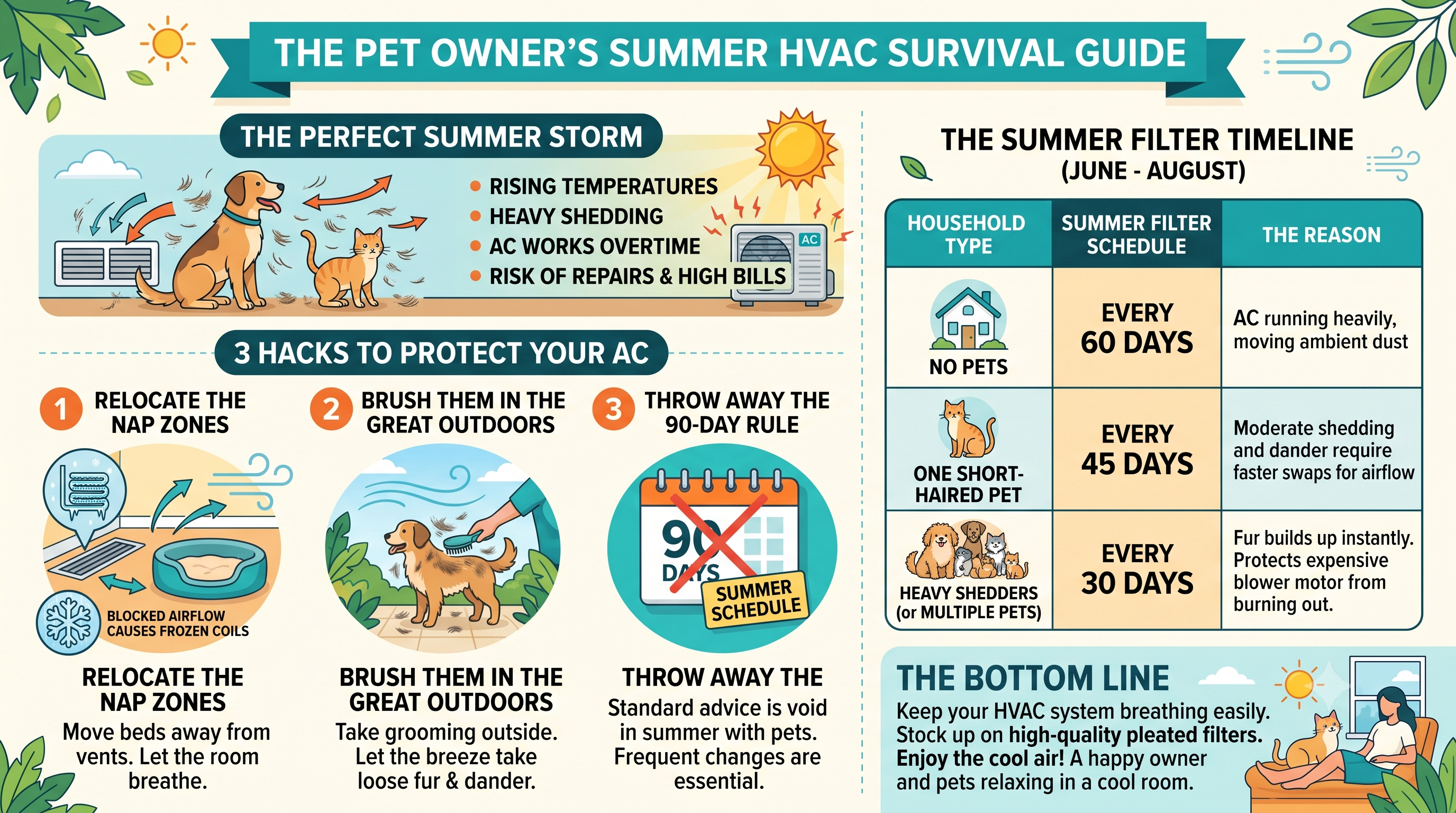 The Pet Owner's Summer HVAC Survival Guide