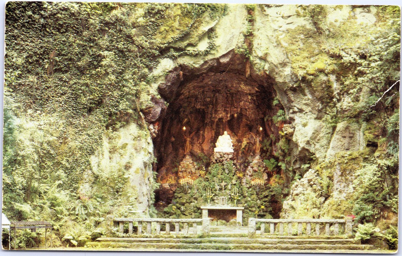 Framed Print of The Grotto National Sanctuary of Our Sorrowful Mother