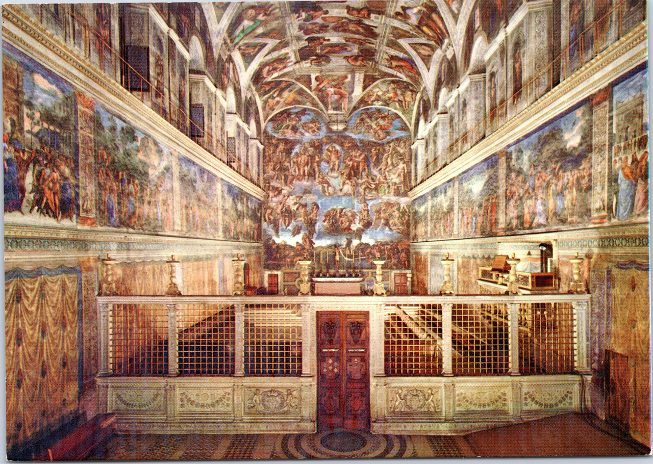 sistine chapel inside