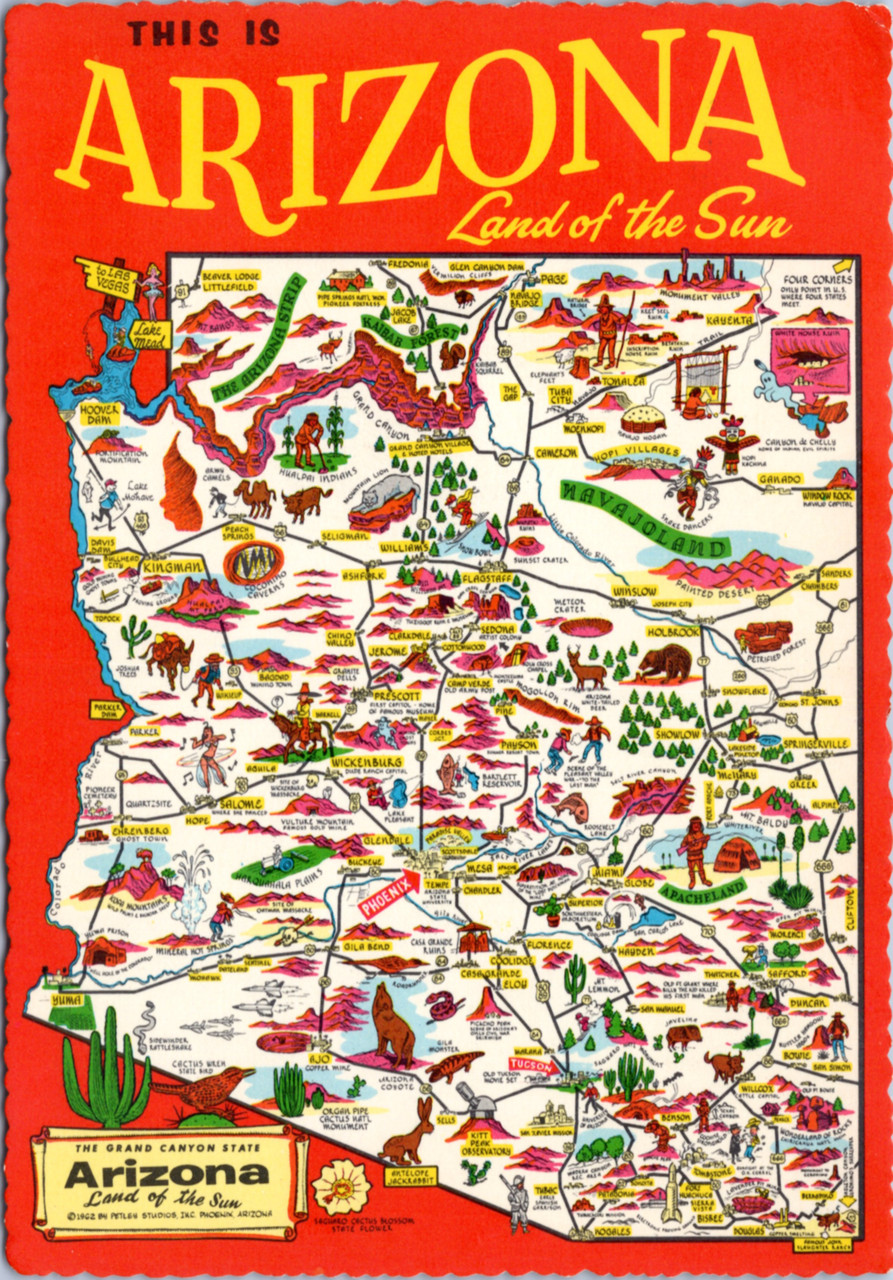 Arizona Land Map Allpower2dapeople | Eyes On Arizona Collective